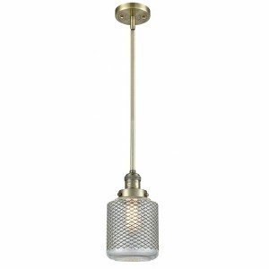 Stanton - 1 Light Stem Hung Mini Pendant In Industrial Style-12 Inches Tall and 6 Inches Wide - 1 of 1