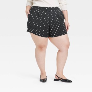 Women's High-Rise Tailored Shorts - A New Day™ - 1 of 3