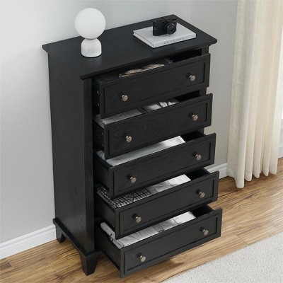 5 Drawer Dresser for Bedroom, Chest of Drawers