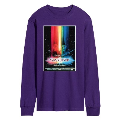 Men's - Star Trek - Retro Movie Poster Long Sleeve Graphic T-Shirt