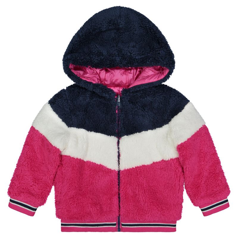 Andy & Evan  Toddler  FAUX SHEARLING REVERSIBLE JACKET, 1 of 3