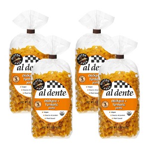 Al Dente Plant Based Pasta Chickpea + Turmeric, 8 Ounce (Pack of 4) - 1 of 4