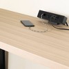 South Shore Kozack Computer Desk with Power Bar - 3 of 4