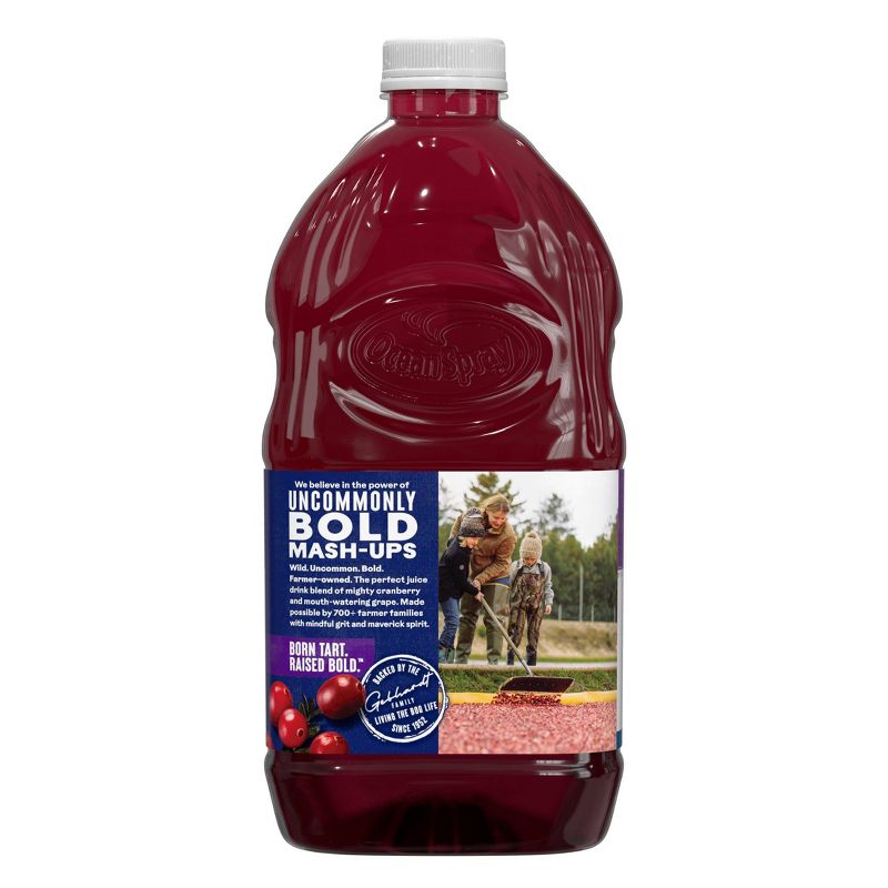 Ocean Spray Cran-Grape Juice - 64 fl oz Bottle, 3 of 9