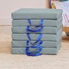 ECR4Kids SoftZone Floor Cushions, Square, 6-Piece - 4 of 4