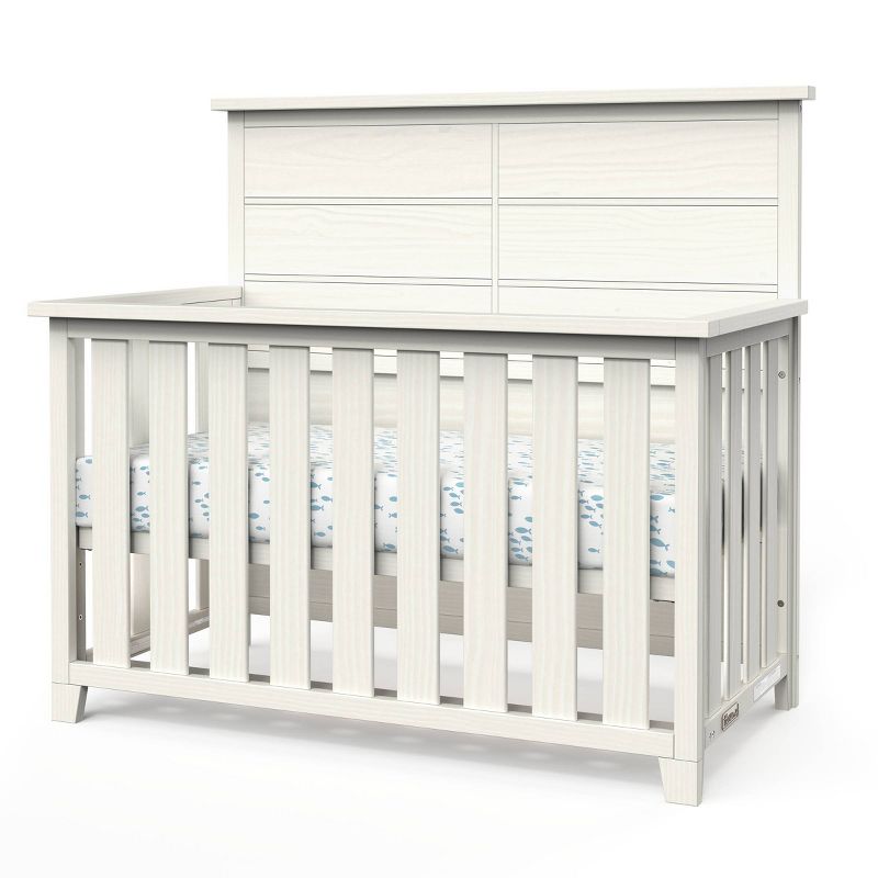Child Craft Rockport 4-in-1 Convertible Crib - Eggshell, 1 of 11
