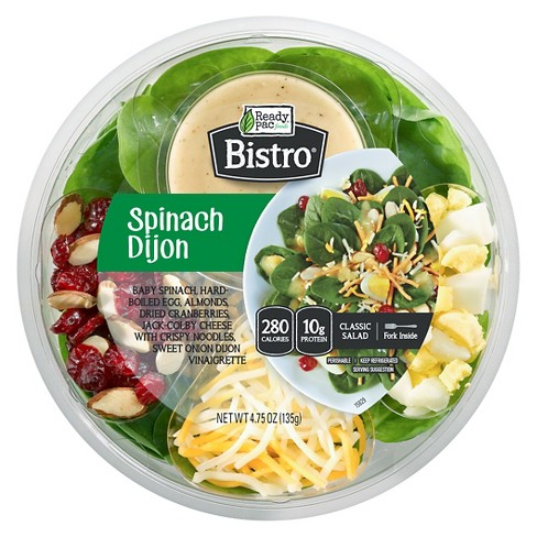 Ready Pac Bistro Spinach Dijon Salad Bowl - 4.75oz - image 1 of 1