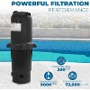 XtremepowerUS 200 sq. ft. In-Ground Easy Clean Pool Cartridge Filter with Tank - 2 of 4