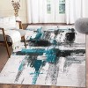 Garvee Modern Abstract Area Rug-Contemporary Art Ink Texture Rug - 2 of 4