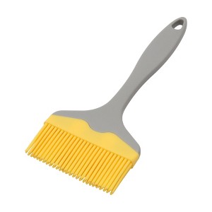 Unique Bargains Pastry Brush Small 9cm Wide Pastry Brush 55g Dual-Color Dishwasher Safe Silicone PP 8.27"x3.54" 1Pcs - 1 of 4