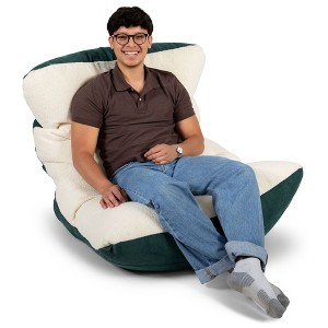 Big Joe Roma Bean Bag Chair for Lounging and Gaming, Multiple Fabrics, All Ages - 1 of 4