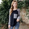 Anna-Kaci Women's Long Sleeve Pullover Sweatshirt with Chest Pocket - image 2 of 4