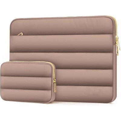 Hachikiko 13-14 Inch Laptop Sleeve, Puffy Protective Case for MacBook Air 13 13.6 (M3/M2/M1) | MacBook Pro 13 14 (M4/M3/M2) | HP Dell Surface