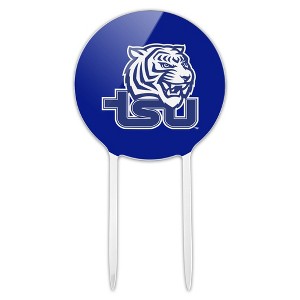 Tennessee State University Primary Logo Acrylic Cake Topper Party Decoration for Wedding Anniversary Birthday Graduation - 1 of 4