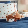 Holiday Brown Deer Weighted Plush Kids' Throw Pillow - Pillowfort™ - 2 of 4