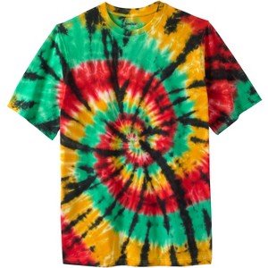 KingSize Lightweight Tie-Dye Crewneck Tee - 1 of 4