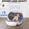 Aukfa Smart Self-Cleaning Cat Litter Box - Automatic Odor Control & App Monitoring for Multiple Cats - 4 of 4