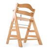 Hauck Alpha+ Grow Along Adjustable Wooden High Chair Seat w/ 5 Point Harness & Bumper Bar for Baby & Toddler Up to 198 lbs - 3 of 4