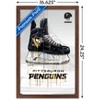 Trends International NHL Pittsburgh Penguins - Drip Skate 21 Framed Wall Poster Prints - 3 of 4