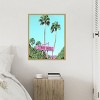 Amanti Art Coral Sands Vintage Motel Sign by Tom Windeknecht Canvas Wall Art Print Framed - 4 of 4