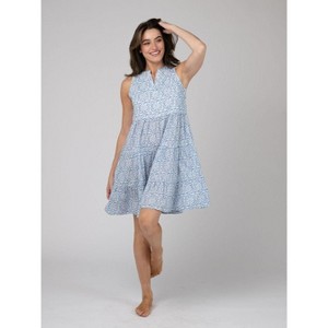 Olive Workshop Newport Mini Dress Blue - 1 of 4