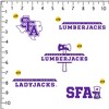 Stephen F Austin State University Spirit Logos 50Ct Sticker Pack Miscellaneous 50 Ct. Sticker Pack - 2 of 4
