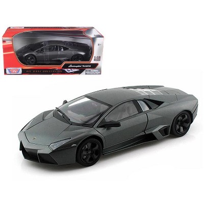 Lamborghini Reventon Gray Metallic 1/18 Diecast Model Car by Motormax