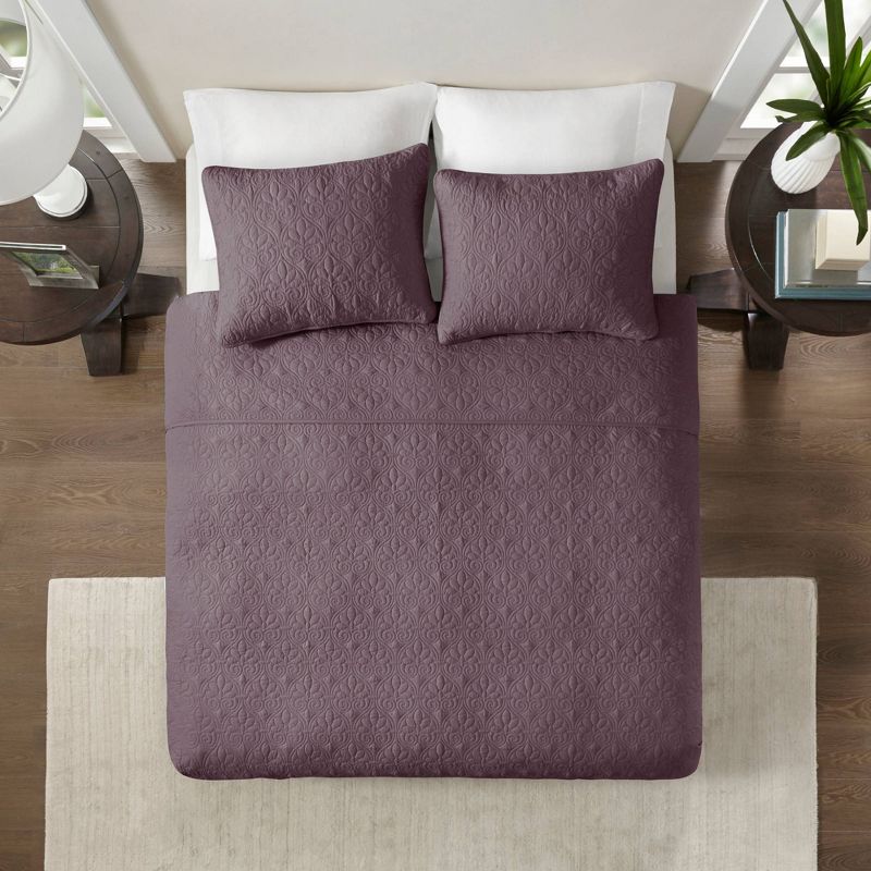 Madison Park Vancouver Reversible Coverlet Set, 6 of 15