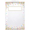 Ashley Productions® Hanging Confetti Pattern Storage/Book Bag, 11" x 16", 5 Per Pack, 2 Packs - 2 of 2