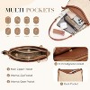 Purses for Women, Shoulder Bag Small Handbags Vegan Leather Underarm Bags Trendy Hobo - 4 of 4