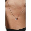 Pompeii3 Certified 2Ct  Diamond Solitaire Pendant 14k Gold 18" Necklace Lab Created - 2 of 3
