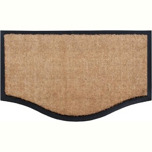 A1HC Heavy Duty Non-Slip Rubber Backed 24"x39", Thin Indoor Outdoor Welcome Door Mat - 1 of 4