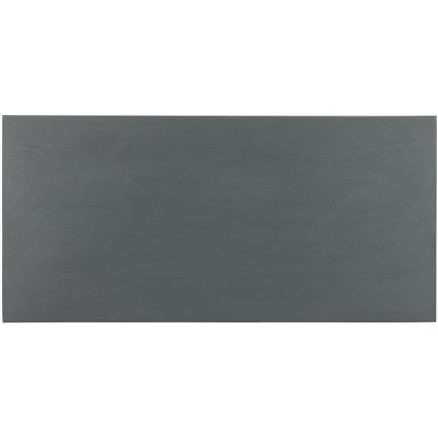Distressed Grey Wood Writing Desk with Drawers