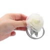 Unique Bargains Women's Fashion Mesh Flower Hair Rope 2.76"x2.36" 1 Pc - 3 of 4