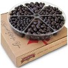 Holiday Chocolate Nuts and Fruit Large Gift Tray 6-Pt by It's Delish - Christmas New Year Events Fathers Mother Day Valentines Anniversary Gift - 4 of 4