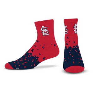 MLB St Louis Cardinals Adult Quarter Socks - 1 of 3