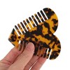 Unique Bargains Heart-shaped Hair Comb 1 Pc - 3 of 4