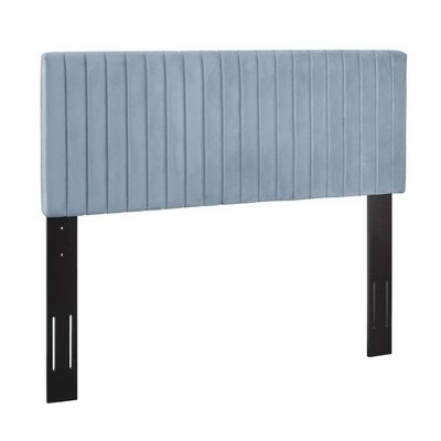 Modway Keira Full / Queen Performance Velvet Headboard – Curved Edge Tufted Upholstered Headboard for Full or Queen Beds