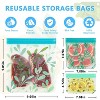 Dishwasher Safe Reusable Bags, Leakproof BPA-Free Freezer Bags for Food, Travel, Make-up Storage - 2 of 4