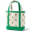 Lands' End Open Top Canvas Tote Bag - 3 of 4