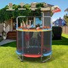 Huxxion 60" Trampoline for Kids, 5FT Mini Indoor and Outdoor Toddler Trampoline with Net - 4 of 4