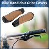 Unique Bargains Bike Handlebar Grips Covers 5.31" Brown 1 Pair - 2 of 4