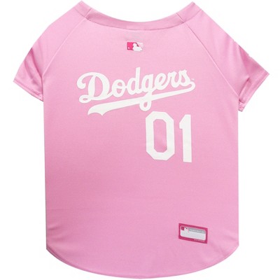 dodgers women's pink jersey