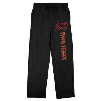 Twin Peaks 1990 Men's Black Sleep Pants