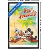 Trends International Disney Mickey Mouse & Donald - Best Friends Framed Wall Poster Prints - 3 of 4