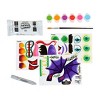 Crayola Pumpkin Painting Kit Monster: Halloween DIY Art Set for Kids, Includes Paint, Brush & Glitter Glue, Ages 4+ - 4 of 4