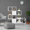 Tangkula 5-Shelf Modern Ladder Corner Bookshelf Display Storage Rack for Home&Office - image 2 of 4