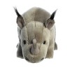 Aurora Medium Rhinoceros Miyoni Realistic Stuffed Animal Gray 10" - 2 of 4