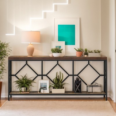 Hommoo 71 Inch Extra Long Console Table