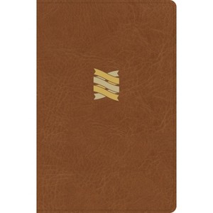 CSB Connecting Scripture New Testament, Brown Leathertouch - by  Csb Bibles by Holman (Leather Bound) - 1 of 1